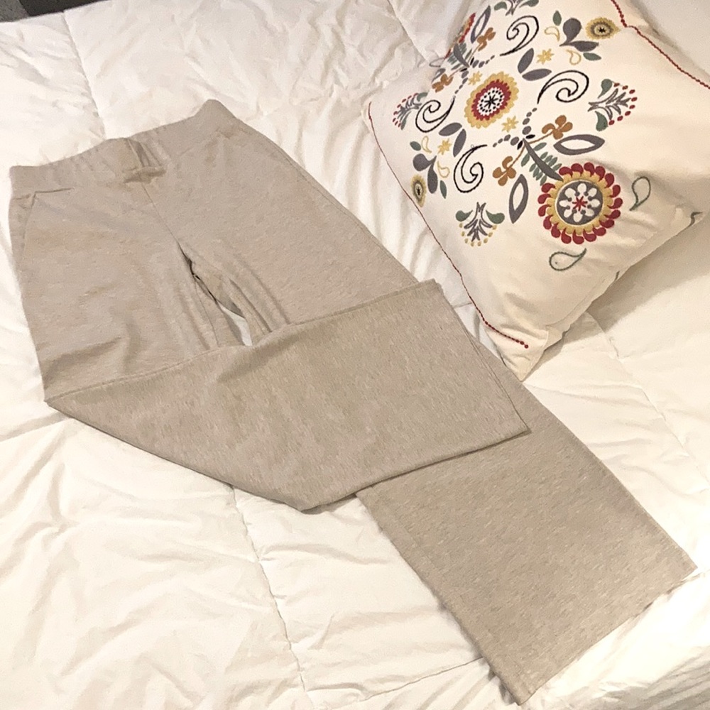 Pull On Wide Leg Pants in Ponte